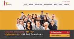 Desktop Screenshot of hrtechies.com